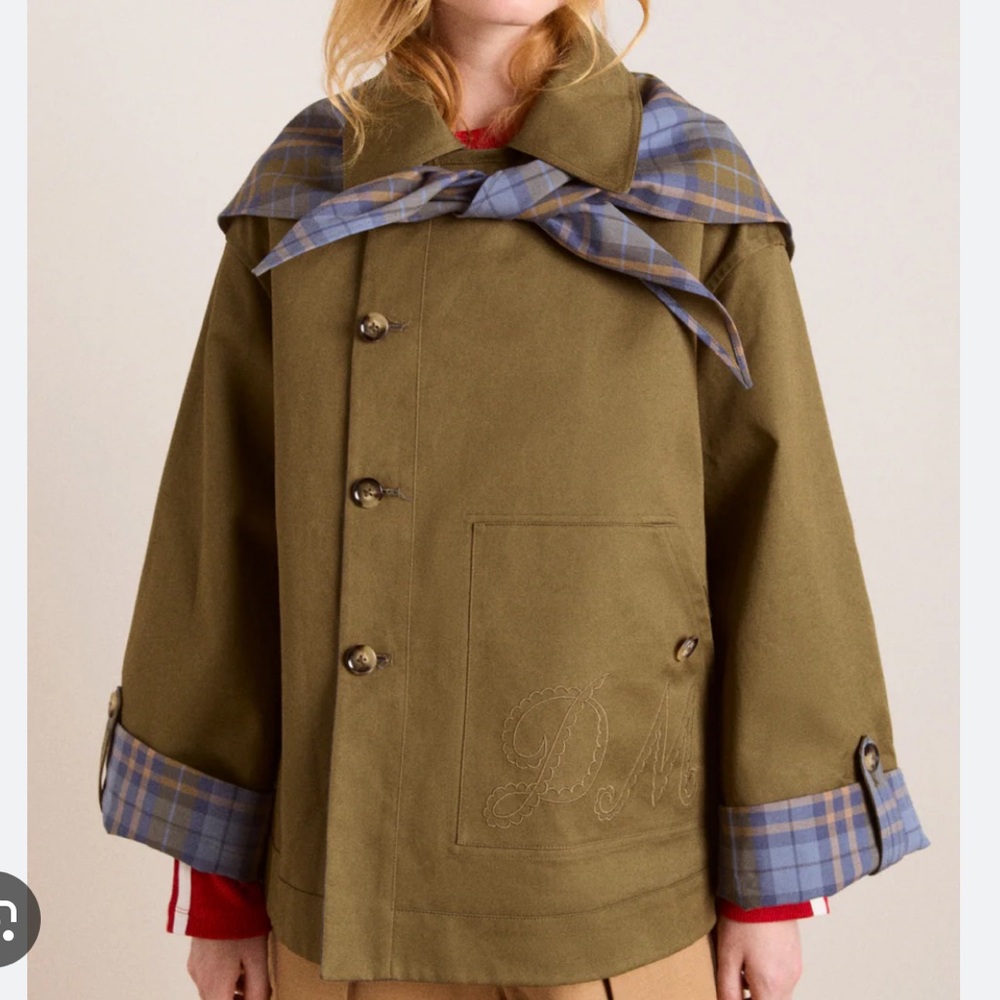 Damson Madder Jerry reversible trench